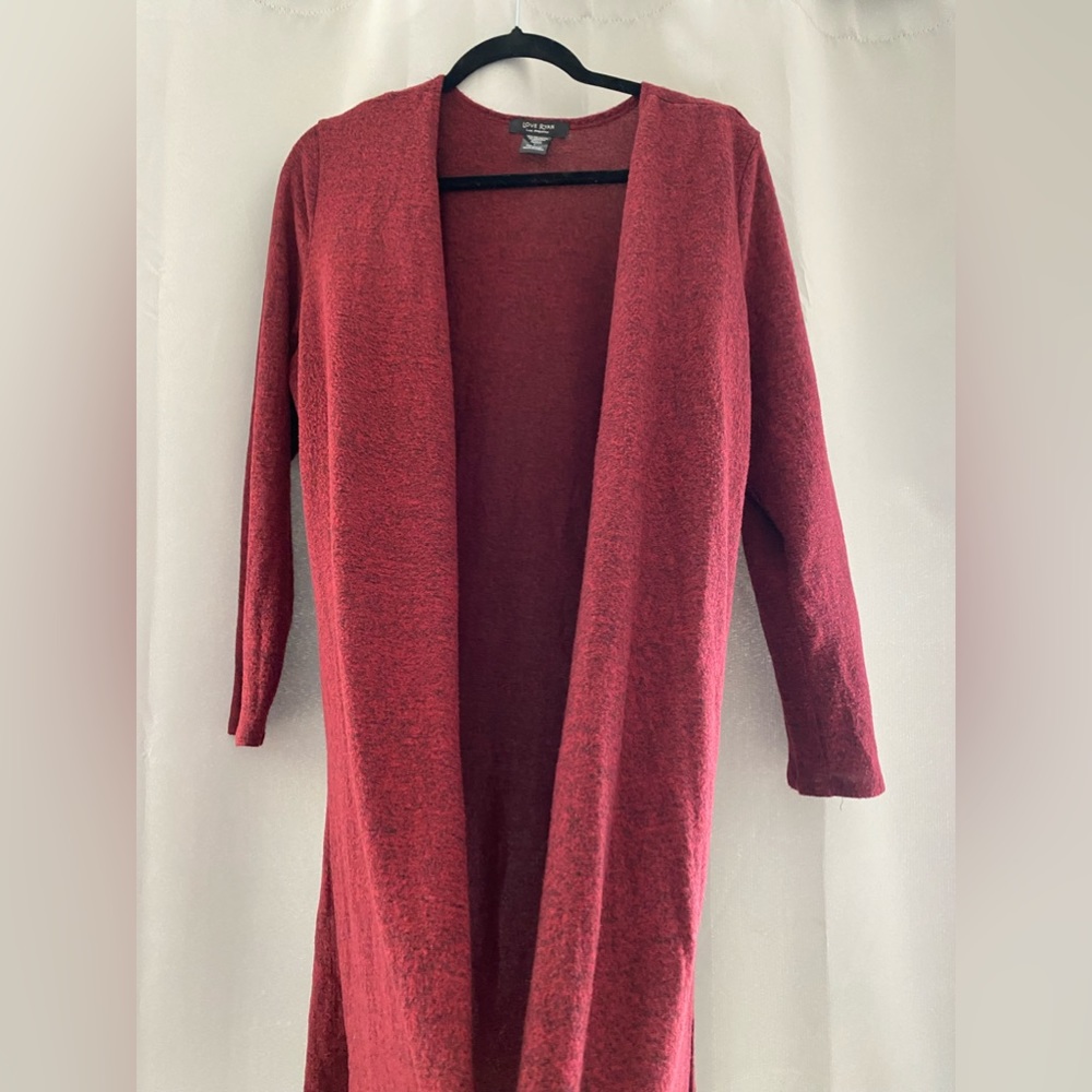 Burgundy cardigan - Picture 3 of 6